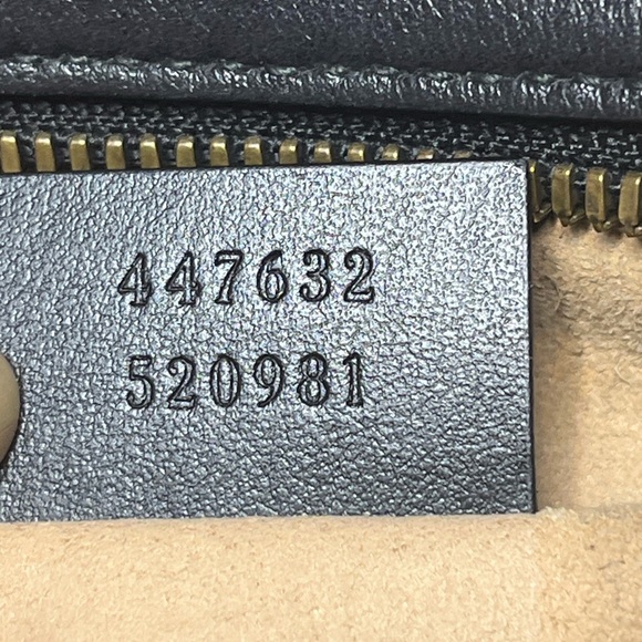 Small Black Marmont shoulder bag - Picture 17 of 17